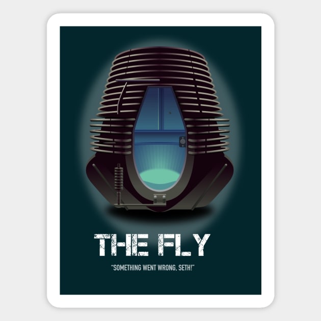 The Fly - Alternative Movie Poster Magnet by MoviePosterBoy